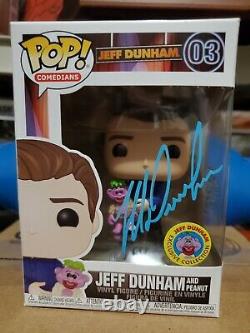 Jeff Dunham Signé Funko Pop (bleu)