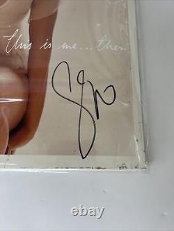 Jennifer Lopez C'est moi. Puis signé vinyle noir LP JLO signé en main