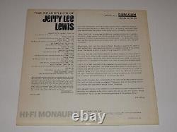 Jerry Lee Lewis A Signé Autographied Golden Hits Lp Vinyl Record Album Great Balls