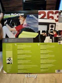 Jesse McCartney AUTOGRAPHE Belle Âme Vinyle Bleu SIGNE JAMAIS ÉCOUTÉ A