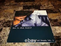 Jill Scott Rare Signé En Édition Limitée Vinyle Record Qui Est Jill Scott Promo Coa