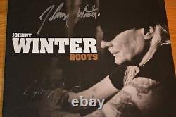 Johnny Hiver Deux Racines Signées Couverture De Vinyle Lp Autographiée Avec Psa Coa