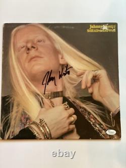 Johnny Winter signé/autographié disque/album/vinyle Still Alive and Well JSA
