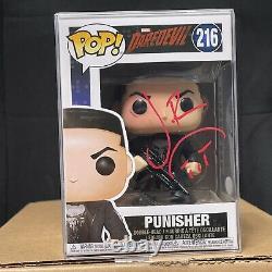 Jon Bernthal A Signé Marvel Daredevil Punko Pop (jsa, Témoin De L'aco)