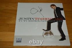 Justin Timberlake Future Sexe / Love Sounds Autographied Vinyl Lp Beckett Loa