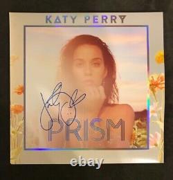 KATY PERRY a signé l'album vinyle autographié PRISM 2.