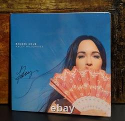 Kacey Musgraves Heure Dorée Album Vinyle Transparent Signé Autographié