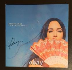 Kacey Musgraves Heure Dorée Album Vinyle Transparent Signé Autographié