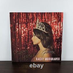 Kacey Musgraves Pageant Material Vinyle SIGNÉ AUTOGRAPHIÉ NEUF