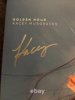 Kacey Musgraves Signé Autographed Golden Hour Vinyl Record Album Lp Fast Ship