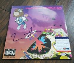 Kanye West Signe Autographed Diplômes Album Vinyl Lp Avec Coa Psa / Adn Proof