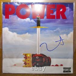 Kanye West Signé Autographied Power Picture Disc Vinyl Sleeve Exact Proof Jsa
