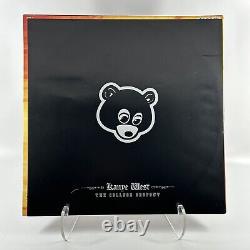 Kanye West The College Dropout Vinyl Record Autographe Signé & Bear Sketch Jsa