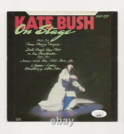 Kate Bush Real Hand Signed On Stage 7 Vinyl Record Jsa Coa Autographied Rare