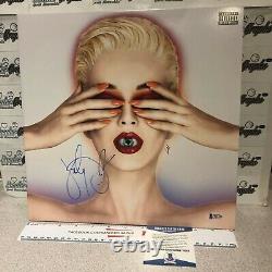Katy Perry Signé Autographié Lp Vinyl Record Témoin-beckett Bas Coa Idol