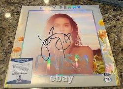 Katy Perry Signed Autographed Prism Vinyl Album Enregistrement Lp Psa/adn Beckett