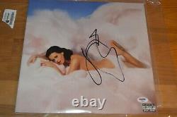 Katy Perry Teenage Dream Autographié Vinyl Lp Couverture D'album Avec Psa Coa