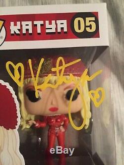 Katya Drag Queen Rupaul Signé Autographié Funko Pop Toy Proof