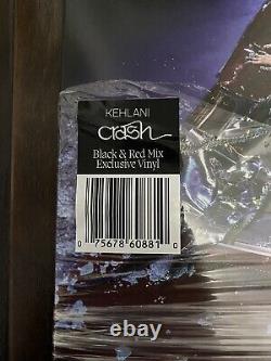 Kehlani Crash ÉDITION LIMITÉE Vinyle LP Noir et Rouge SIGNÉ AUTOGRAFÉ