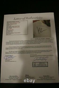 Kendrick Lamar A Signé Le Damn Autographié. Couverture De L'album De Vinyle Lp Jsa Loa