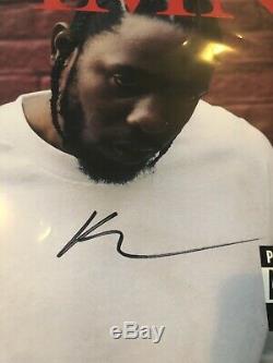 Kendrick Lamar Bon Sang. Limitée Rouge Vinyle Coloré Signé Autographié Hip Hop