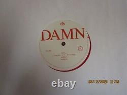 Kendrick Lamar Damn. 2xlp Utilisé! 2017 Tde Limited Red Vinyl Signé Par K. Dot