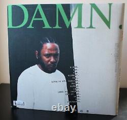 Kendrick Lamar a signé la couverture de l'album vinyle DAMN. avec un autographe JSA COA.