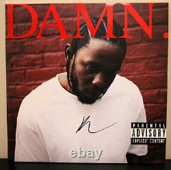 Kendrick Lamar a signé un album vinyle DAMN. avec certificat d'authenticité JSA