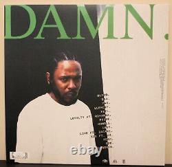 Kendrick Lamar a signé un album vinyle DAMN. avec certificat d'authenticité JSA