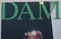 Kendrick Lamar a signé une pochette d'album vinyle DAMN. authentifiée par JSA COA