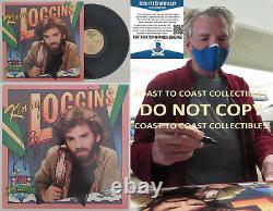 Kenny Loggins a signé l'album vinyle High Adventure avec preuve d'authenticité Beckett COA