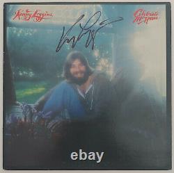 Kenny Loggins a signé l'album vinyle autographié 'Celebrate me Home' preuve Beckett COA.