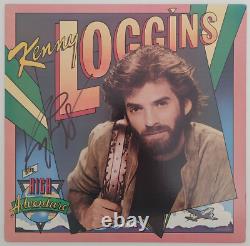 Kenny Loggins album vinyle 'High Adventure' signé avec certificat d'authenticité Beckett