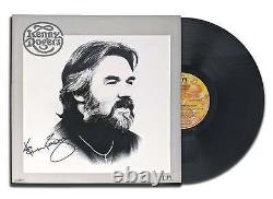Kenny Rogers A Signé Kenny Rogers Album De Vinyle Autographié Lp