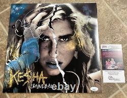 Kesha Ke$ha Autographe Signé Cannibal Disque De Vinyle Rouge Jsa Coa