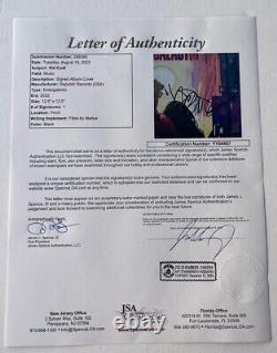 Kid Cudi a signé un album vinyle Entergalactic avec autographe JSA LOA Auto