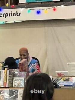 Kid Cudi a signé une veste vinyle INSANO rare autographiée en personne