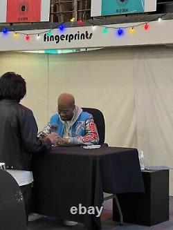 Kid Cudi a signé une veste vinyle INSANO rare autographiée en personne