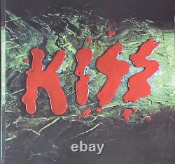 Kiss Signé L'album Simmons Ace Frehley Criss P Stanley Autographié Vinyl Love Gun