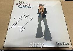 LAINEY WILSON Vinyle de Country à pattes d'éléphant dédicacé et signé, extrêmement rare !