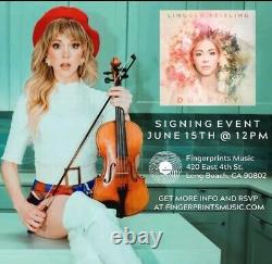 LINDSEY STIRLING Dualité? SIGNÉ? Vinyl LP (Papillon Vert) Édition Limitée