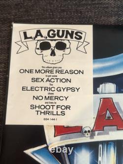 L. A. Guns Éponyme 1988 Vinyle LP Vertigo Polygram Signé Autographié
