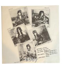 L. A. Guns Éponyme 1988 Vinyle LP Vertigo Polygram Signé Autographié