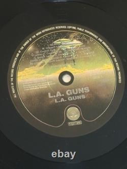 L. A. Guns Éponyme 1988 Vinyle LP Vertigo Polygram Signé Autographié