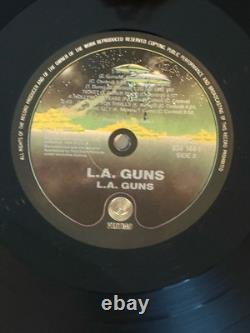 L. A. Guns Éponyme 1988 Vinyle LP Vertigo Polygram Signé Autographié