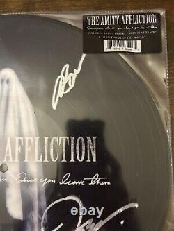 L'Amity Affliction Vinyle Picture Disc Signé Autographié Tout le Monde T'aime.