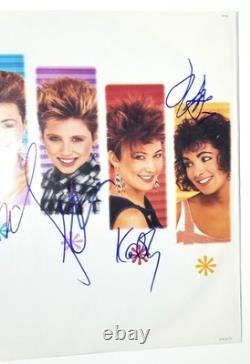 L'album vinyle dématérialisé signé des Go-Go's Talk Show JSA LOA autographié Carlisle +4