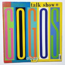 L'album vinyle dématérialisé signé des Go-Go's Talk Show JSA LOA autographié Carlisle +4