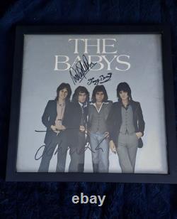 L'album vinyle signé/autographié des Babys vérifié par Jsa