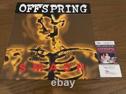 L'album vinyle signé par The Offspring avec la preuve de certification COA JSA, autographié Smash RACC